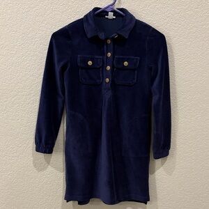 J.Crew Girls' M cozy stretch-corduroy field dress